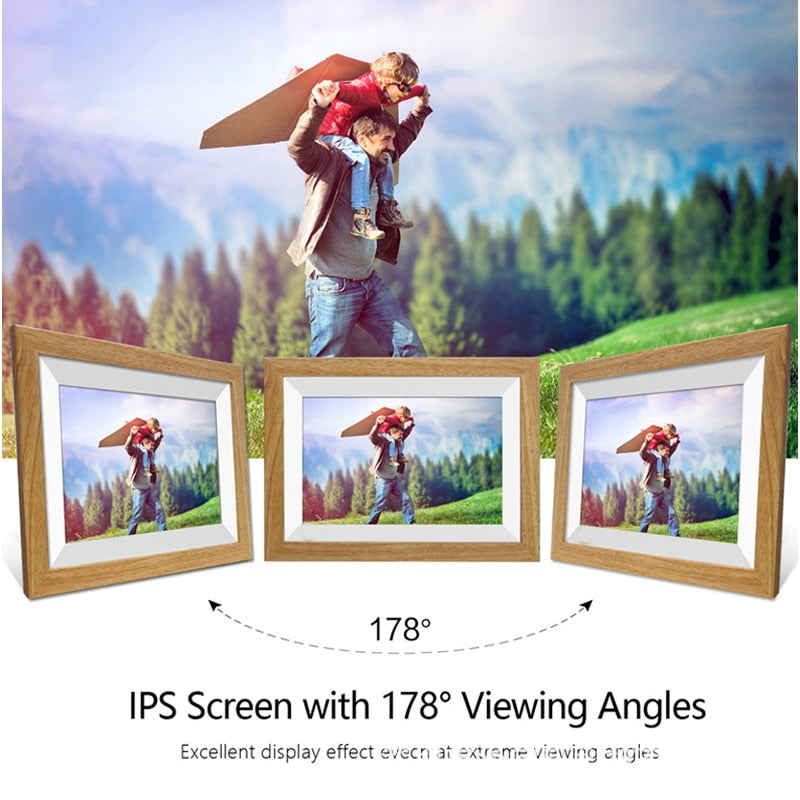 10.1 Inch Wifi Cloud Digital Photo Frame Ios Android App Remote