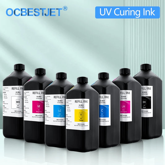 1000ML UV Curing Ink For Epson XP600 TX800 XP-600 TX-800 L800 L805