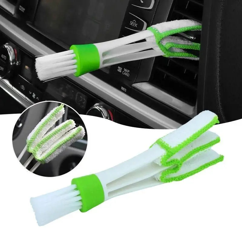 1 pcs Car Air Conditioner Vent Brush Microfibre Car Grille Cleaner