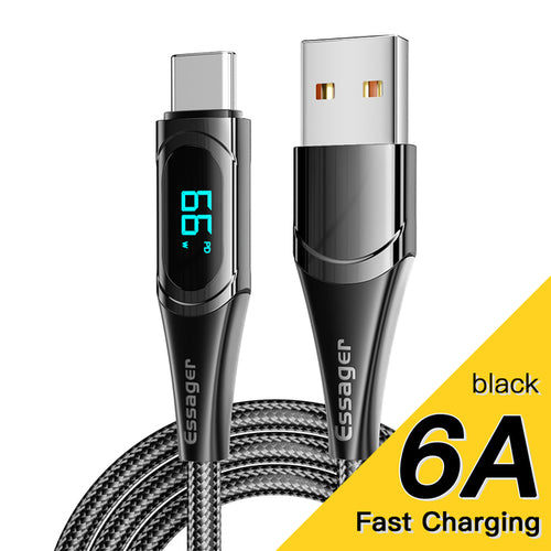 Essager USB Type C To USB C Cable 100W/5A PD Fast Charging Charger