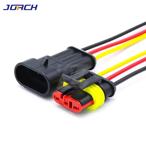 1 sets AMP 1P 2P 3P 4P 5P 6P Waterproof Electrical Auto Connector Male