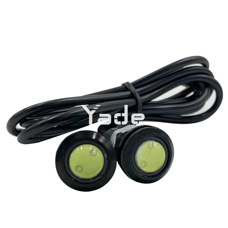 Yade automobile led eagle-eye lamp 18mm 9W ultra-thin rogue screw