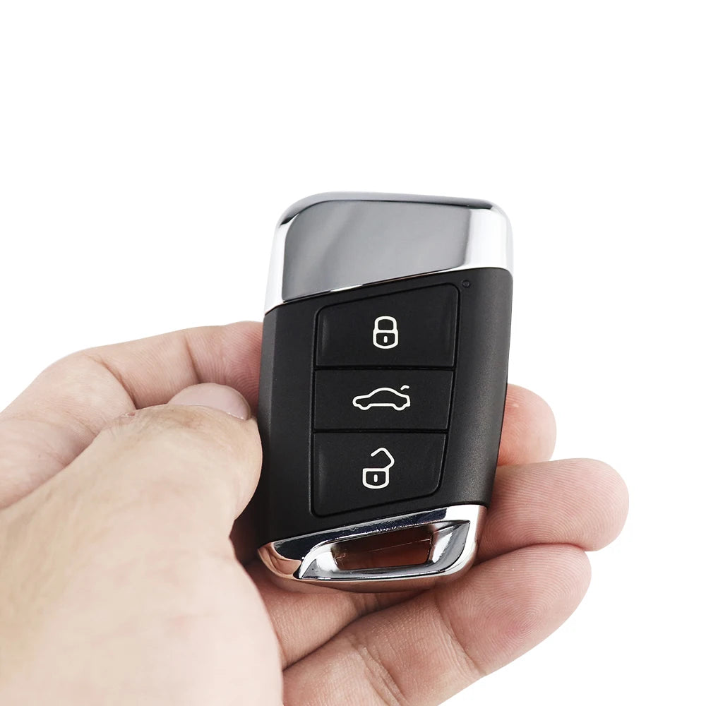 YIQIXIN 3 Button Smart Remote Car Key Shell Case Fob For Volkswagen VW