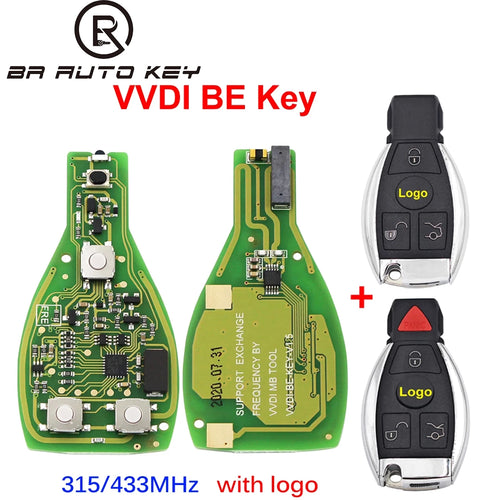 Xhorse VVDI BGA BE Key Fob For Mercedes Benz C260 E200 E260 E300 -2014