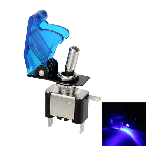 12V SPST Toggle Rocker Switch LED Light for Ignitions Boost Marine