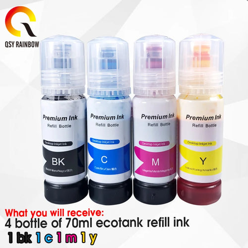 BottLe For Ecotank Ink For Epson L3150 L3110 104 502 512 504 Ink For