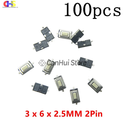 100pcs Car Remote Control Key Touch Switches Buttons Touch Key