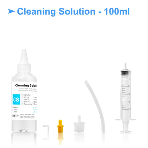 100ml Cleaning Solution Liquid Water-based Ink Printhead Cleaner