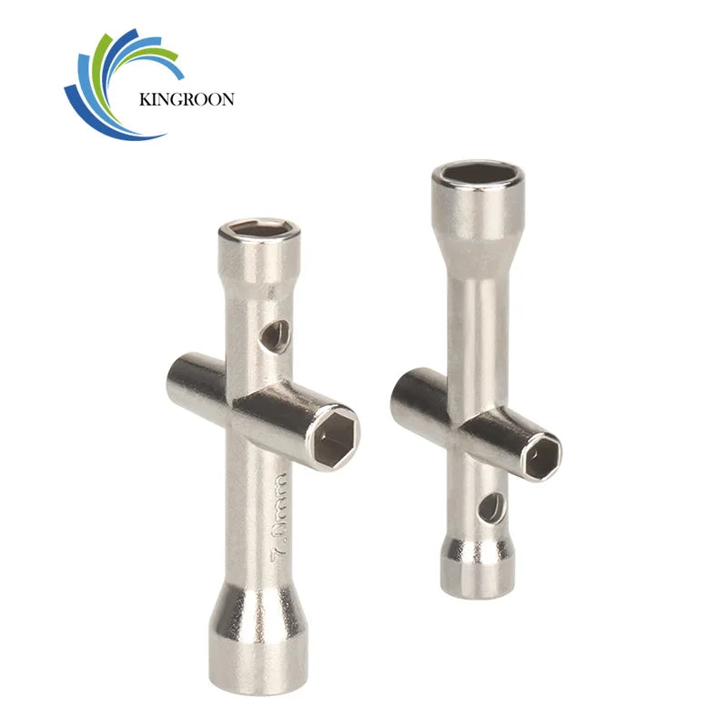 KINGROON 3D Printer Nozzle Tool 4in1 M2 M2.5 M3 M4 Screw Nut Hexagonal