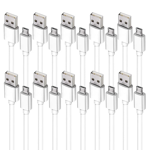 Micro USB Cable 10Pack Android Charger Cable Fast Phone Charging Cord