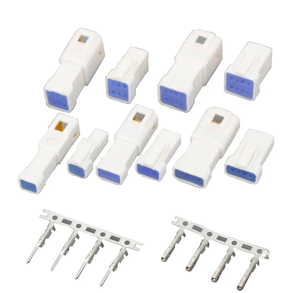 1 Set 2/3/4/6/8P JST Series Male Female Docking Sockets Butt Plugs