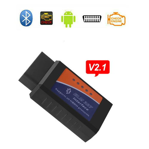 Elm327 Obd2 Scanner Elm 327 V1.5/V2.1 Bluetooth Code Reader Auto