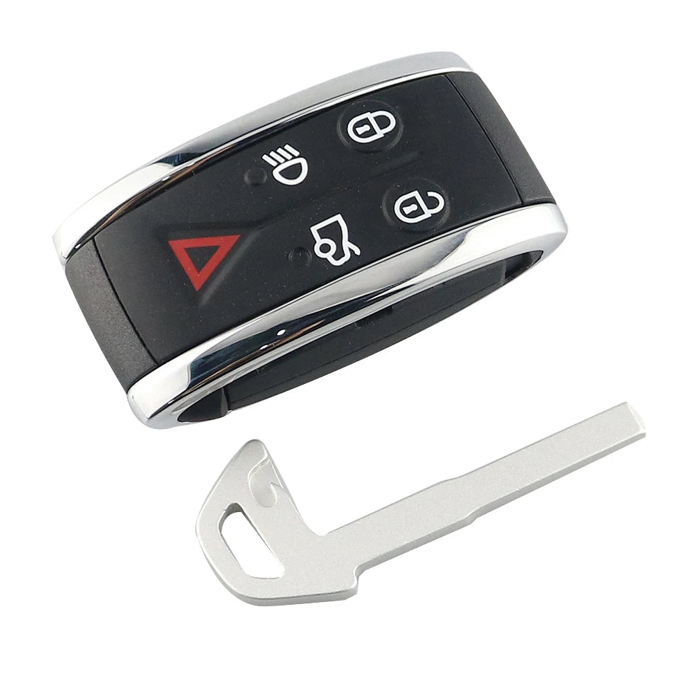 YIQIXIN Remote Car Key Shell Smart Auto Keyless Go Fob Case 5 Button