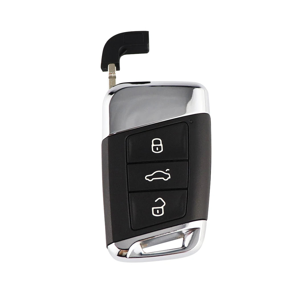 YIQIXIN 3 Button Smart Remote Car Key Shell Case Fob For Volkswagen VW