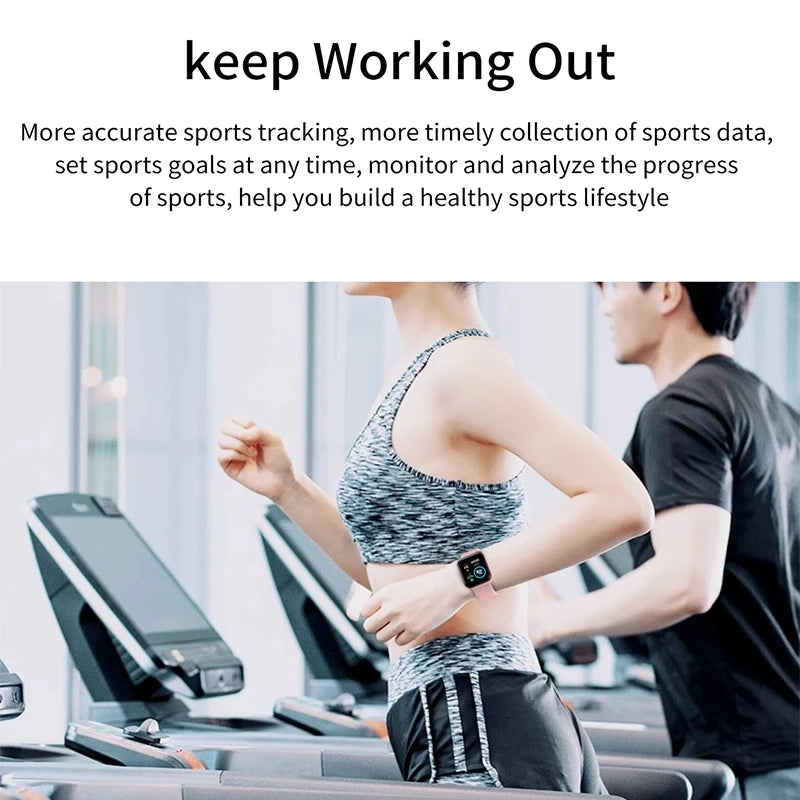 10Pcs D20 Smart Watch for Men Women Smartwatch Y68 Fitness Tracker