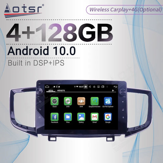 128G DSP Carplay Android Screen Player Car For Honda Pilot YF6 2015