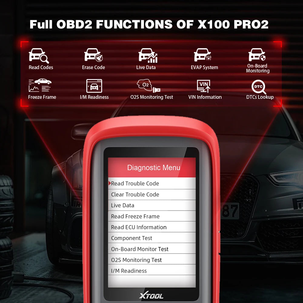 XTOOL X100Pro2 Professional Car Key Programming Tools With Eeprom