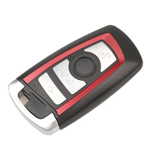 jingyuqin 3/4 Button Smart Remote Key Shell Case Fob For BMW F CAS4 5