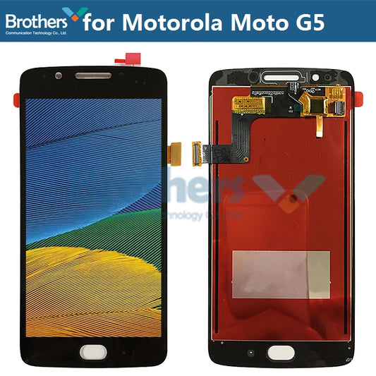100% Tested For Motorola Moto G5 LCD Display Touch Screen Digitizer