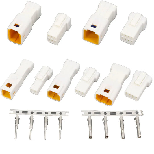 1 Set 2/3/4/6/8P JST Series Male Female Docking Sockets Butt Plugs