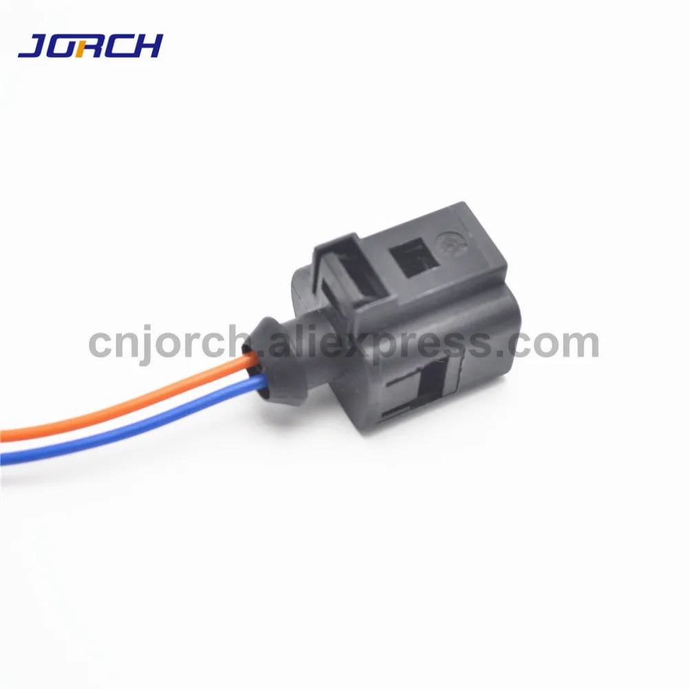 1 set 2pin Auto Electrical wire Harness Plug Wiring 1J0973702 for VW