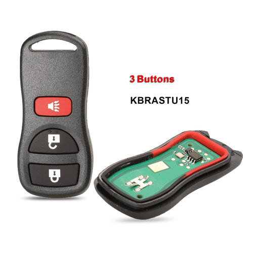 315Mhz 3/4 Buttons Car Keyless Entry Remote Key For Infiniti/Nissan