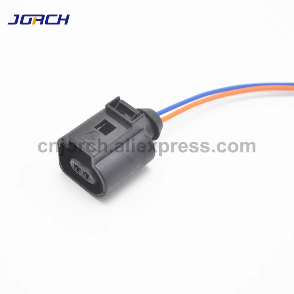 1 set 2pin Auto Electrical wire Harness Plug Wiring 1J0973702 for VW