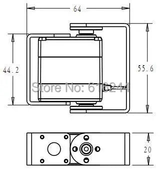 1x Original factory RDS3115mg Robot servo Metal gear Android Servo