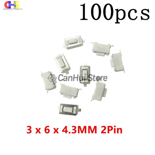 100pcs Car Remote Control Key Touch Switches Buttons Touch Key