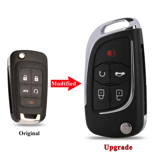 2/3/45B Modified Flip Remote Car Key Shell For Chevrolet Cruze Epica