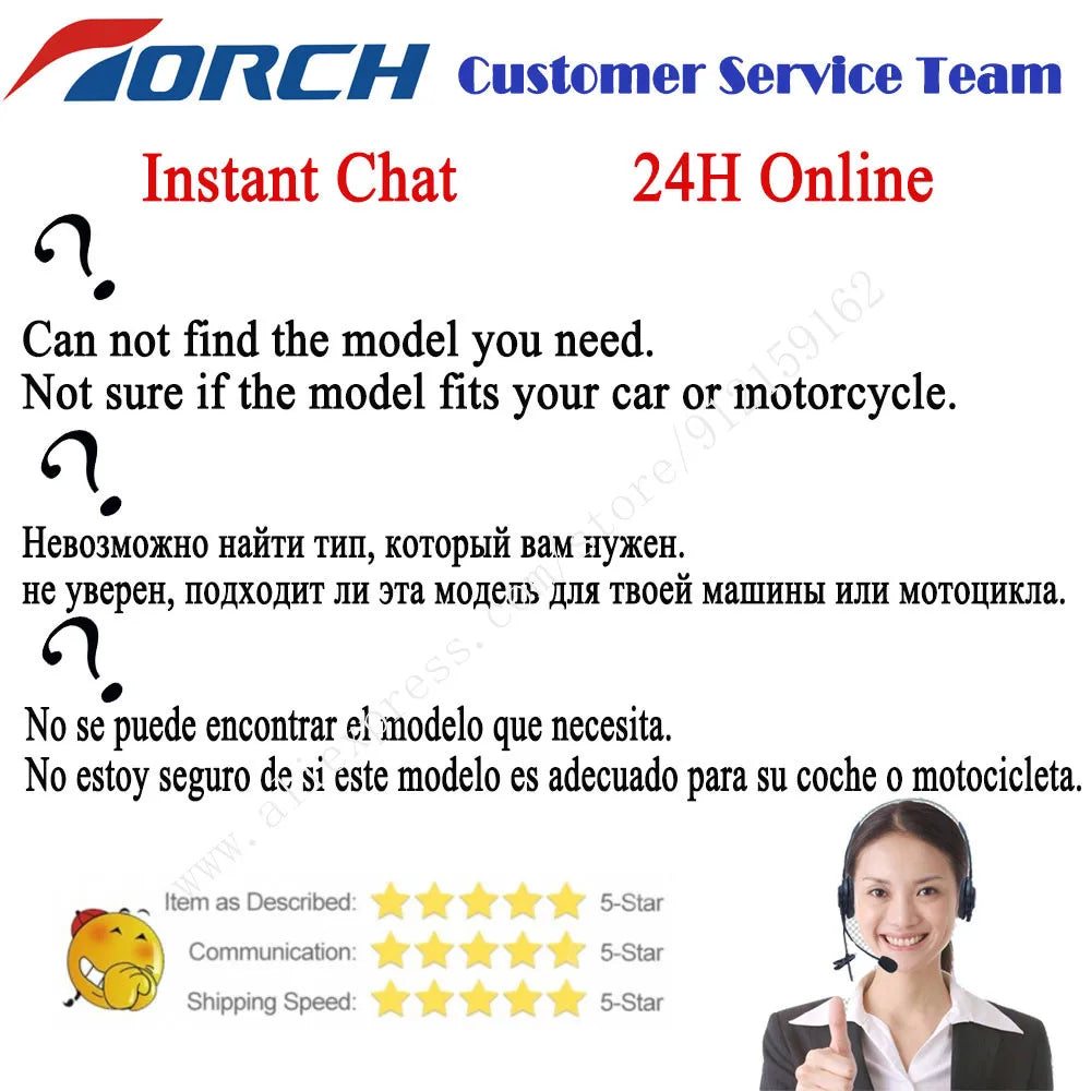 (Pack of 4-8) Car Candles Iridium Power TORCH Spark Plugs LD7RIU-11