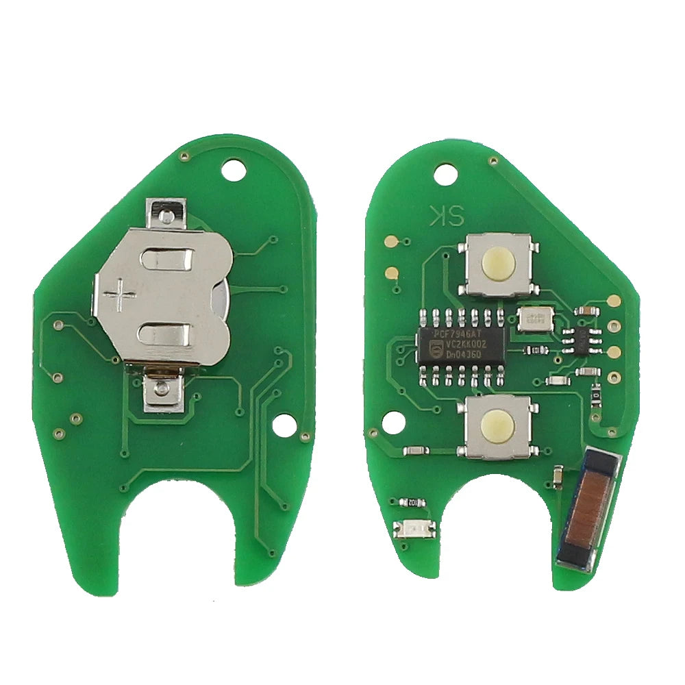 YIQIXIN 2 Button Remote Key For Renault Master Traffic Kangoo Nissan