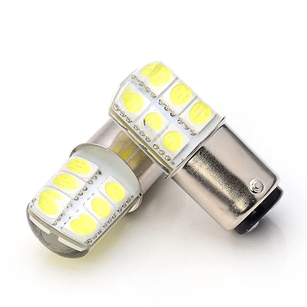 1157 P21/5W  Bay15d S25 LED 12SMD 12V 1W Silica gel Automobile Car