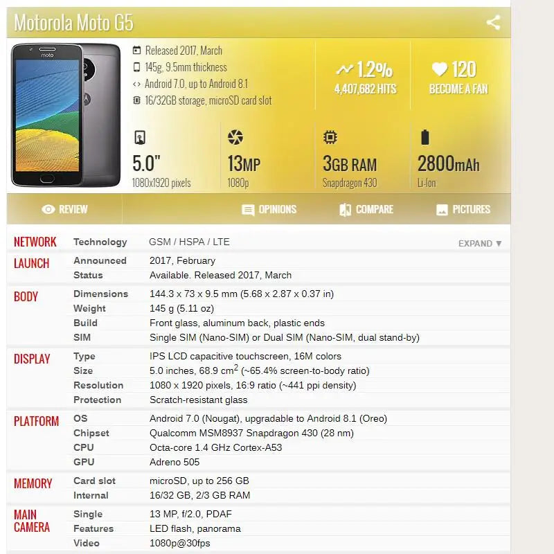 100% Tested For Motorola Moto G5 LCD Display Touch Screen Digitizer