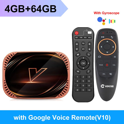 VONTAR X4 Smart TV Box Android 11 4GB 128G 32GB 64GB Amlogic S905X4