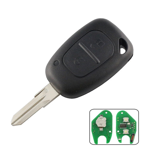 YIQIXIN 2 Button Remote Key For Renault Master Traffic Kangoo Nissan