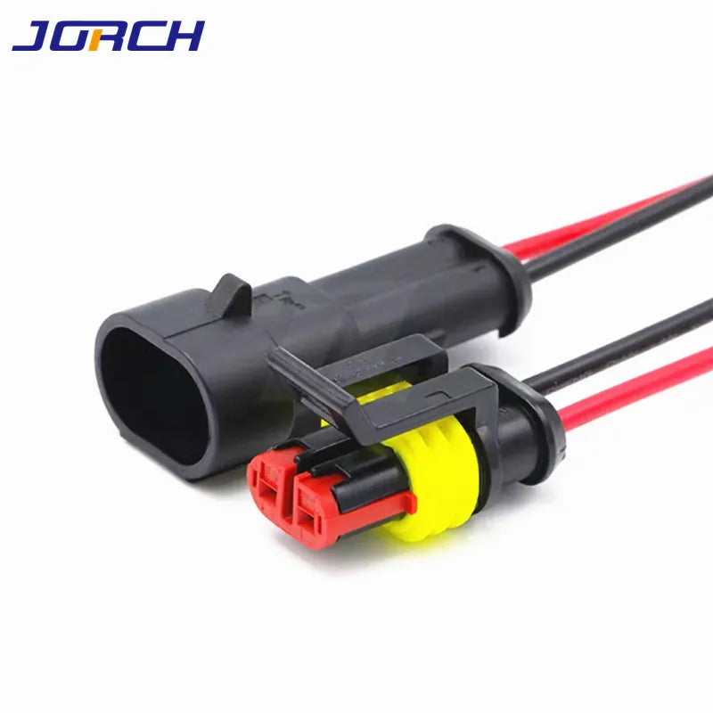 1 sets AMP 1P 2P 3P 4P 5P 6P Waterproof Electrical Auto Connector Male