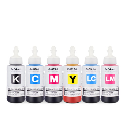 664 673 T673 Refill Dye Ink For Epson Eco Tank L805 L850 L810 L800