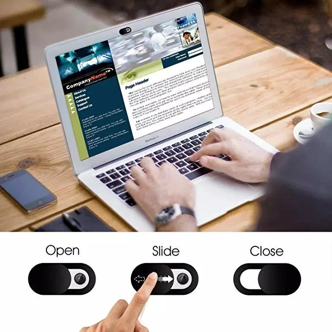 1/20PCS Webcam Cover Shutter Magnet Slider Universal Antispy Camera