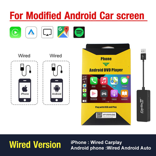 Loadkey & Carlinkit Wired & Wireless Carplay Wireless Android Auto