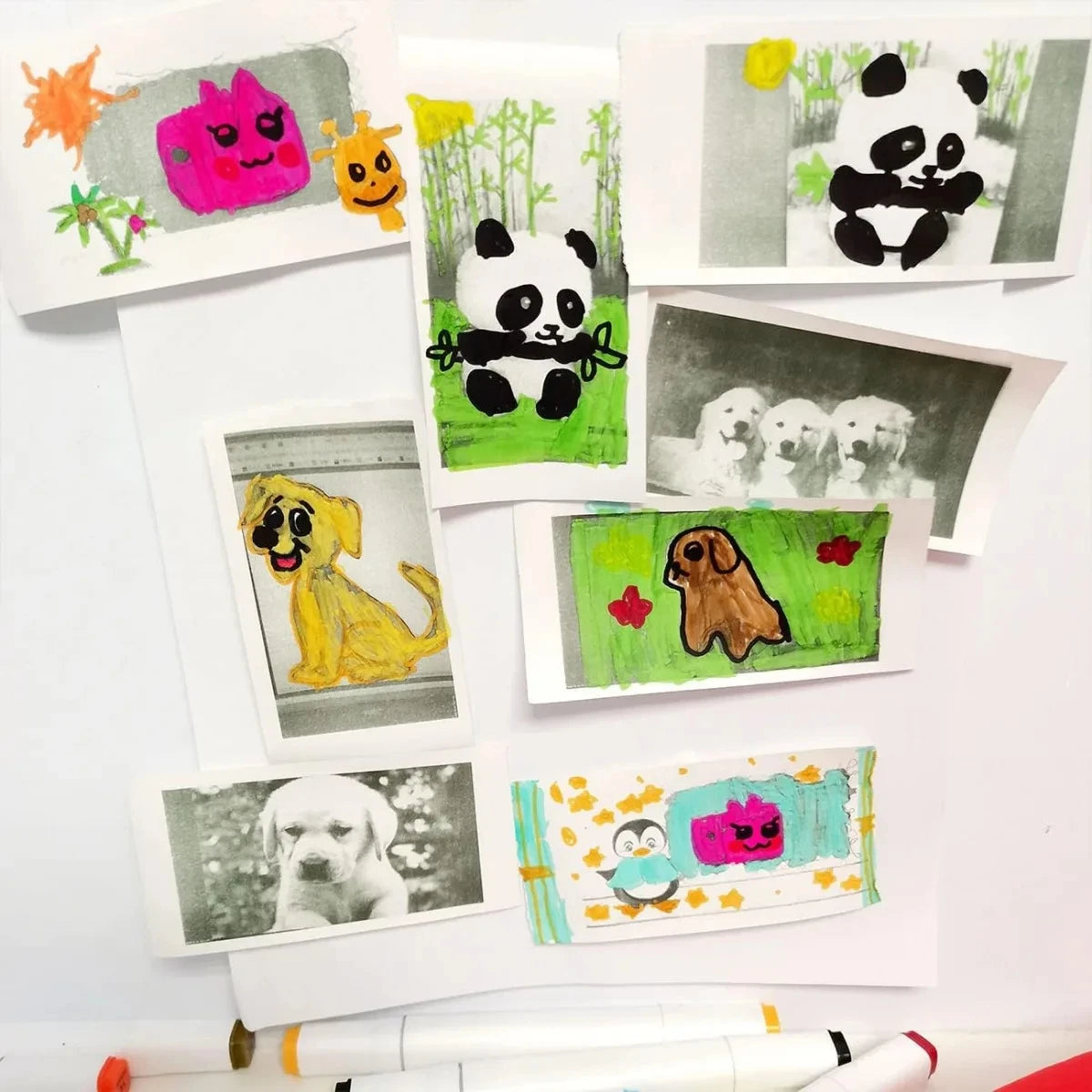 12 Rolls Kids Instant Camera Refill Print Paper Film Coreless Thermal