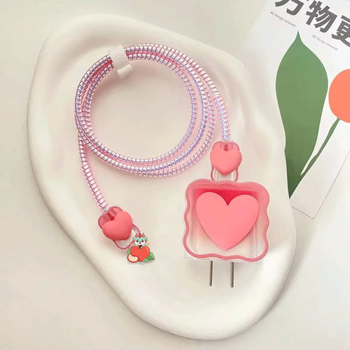 Charger Protector Cable Organiser for iPhone 14 13 Pro Max 18W 20W 3D