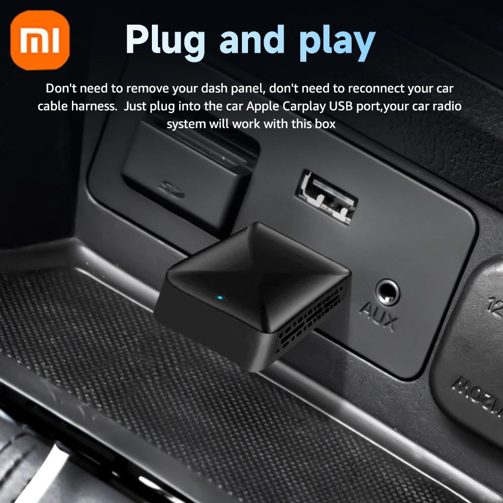 Xiaomi Android Auto Wireless Carplay Adapter 2in1 Wireless Play&Plug