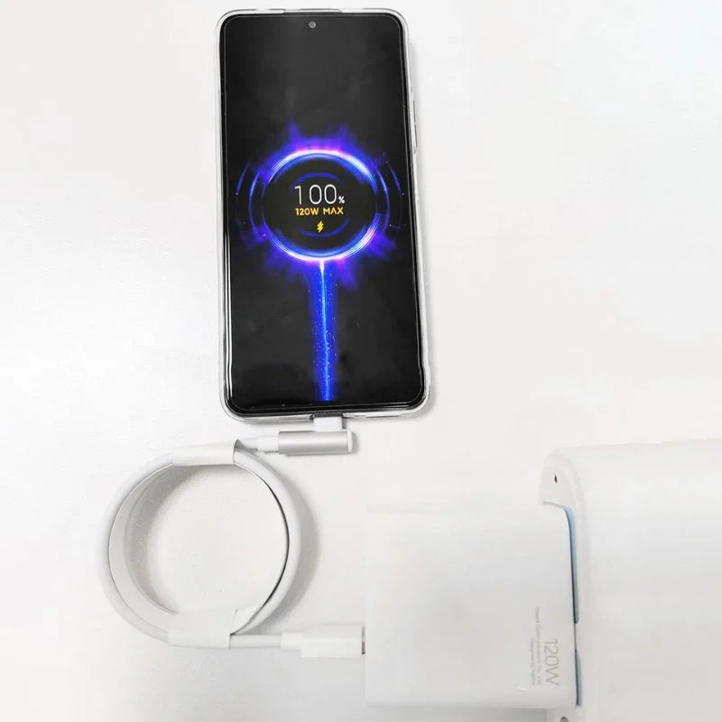 Xiaomi 100% Original 120W For Mi 12 11 Type C Cable 6A L type Type-C