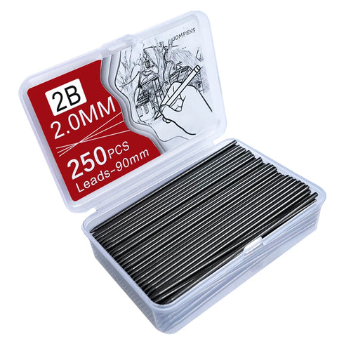 1000Pcs Mechanical Pencil Lead Core 0.5 0.7 0.9 1.3 2.0mm Large