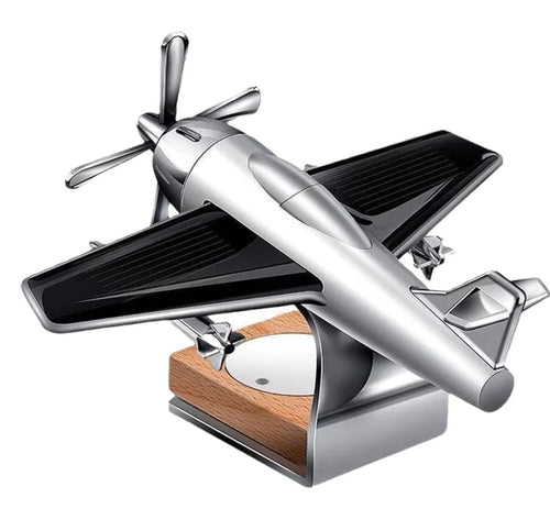 Solar Aircraft Car Perfume Ornament Car Solid Aromatherapy Car