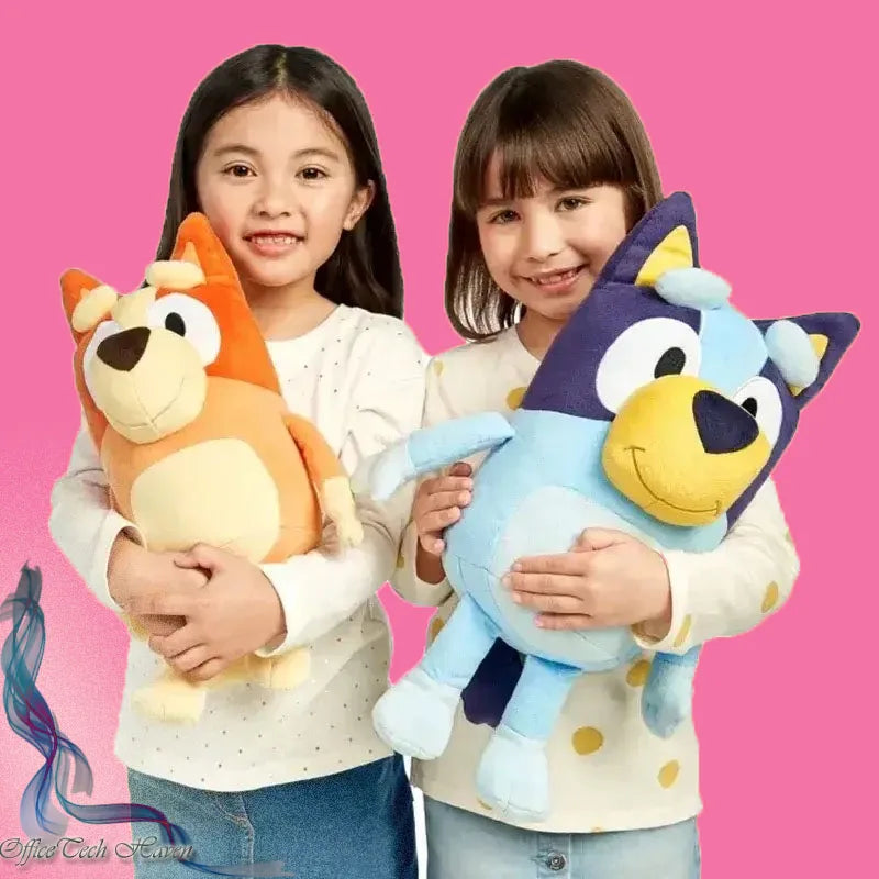 17/28cm Bluey & Bingo Family Plush Toys - Cartoon Dog Stuffed Animals,