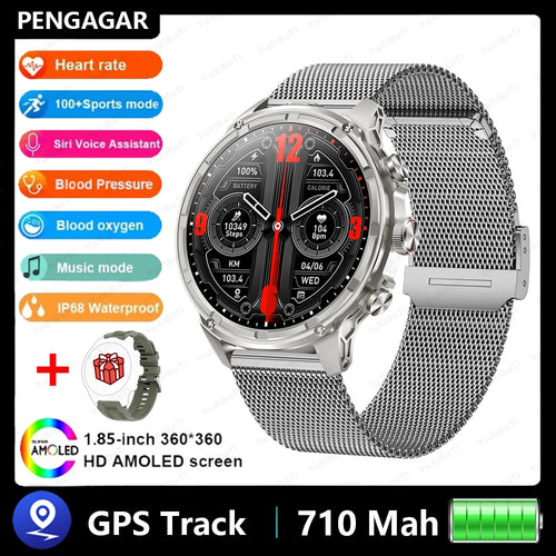 V99 1.85-inch Ultra HD Smart Watch NFC sensing Bluetooth Call 710 Mah