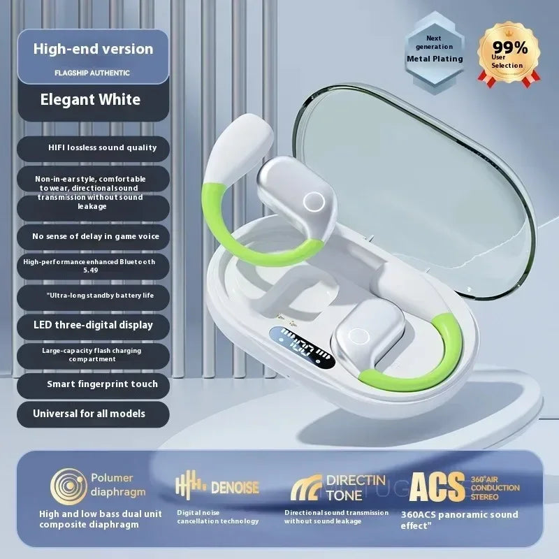 144 Languages Translation Earbuds Real-time Two-Way Headphones Travel