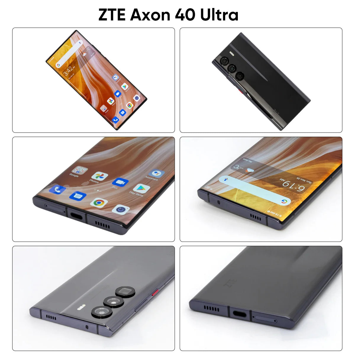 ZTE Axon 40 Ultra Space Edition 5G Smartphone with UDC Tech Snapdragon